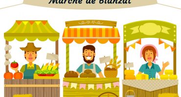 Demande d’emplacement au marché communal de la ville de Blanzat