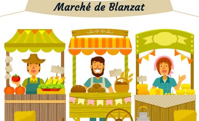 Demande d’emplacement au marché communal de la ville de Blanzat