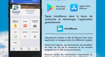 IntraMuros : Blanzat dans votre téléphone
